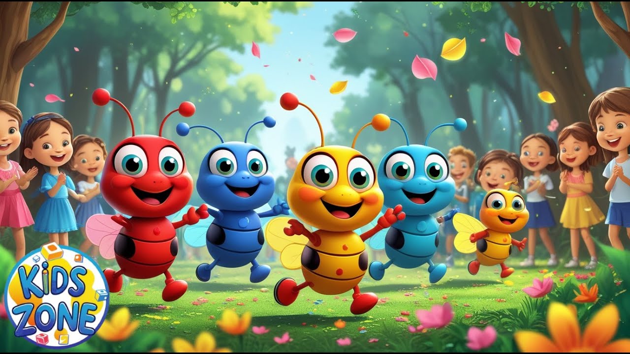 The Giggle Bug Parade! 🐞 | Super Cute Kids Poem & Animation # ...
