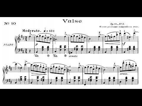 Frédéric Chopin - Waltz No.10, Op.69 No.2