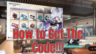 How To Get The Arknight Code【Arknights】