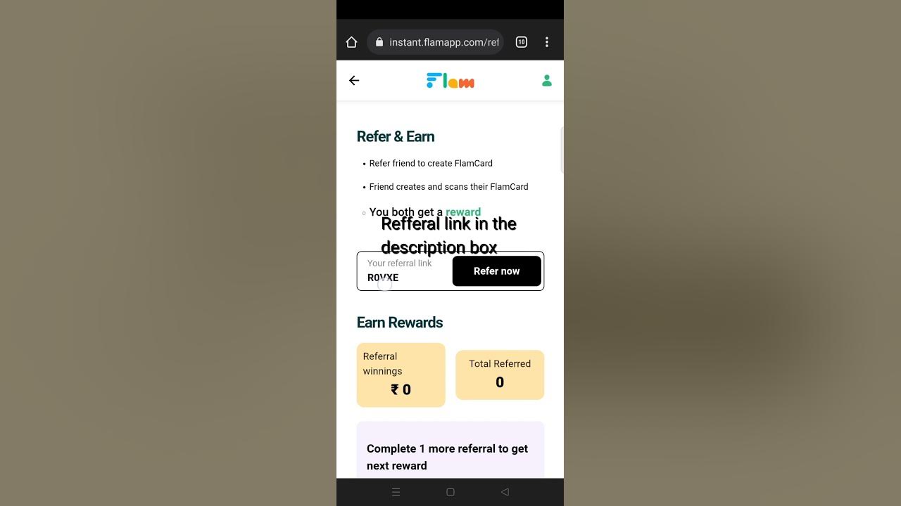 Flam app refferal code flamapp YouTube