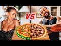 Baking pizza with the wrong ingredients vs my girlfriend