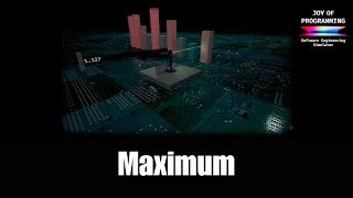 【JOY OF PROGRAMMING】Algorithms: Maximum - Full Walkthrough | No Commentary