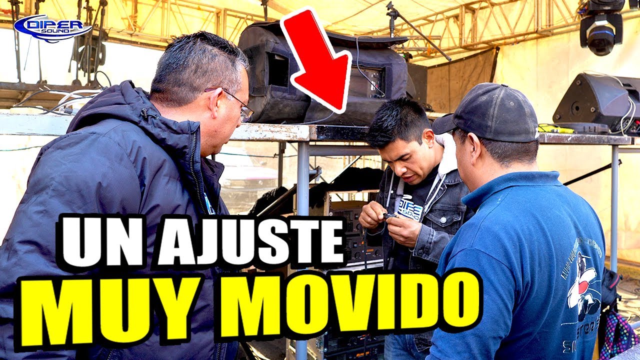 NO LLEGABA LA PLANTA DE LUZ Y TENIAMOS QUE AJUSTAR EL EQUIPO! SONIDO SILVESTRE