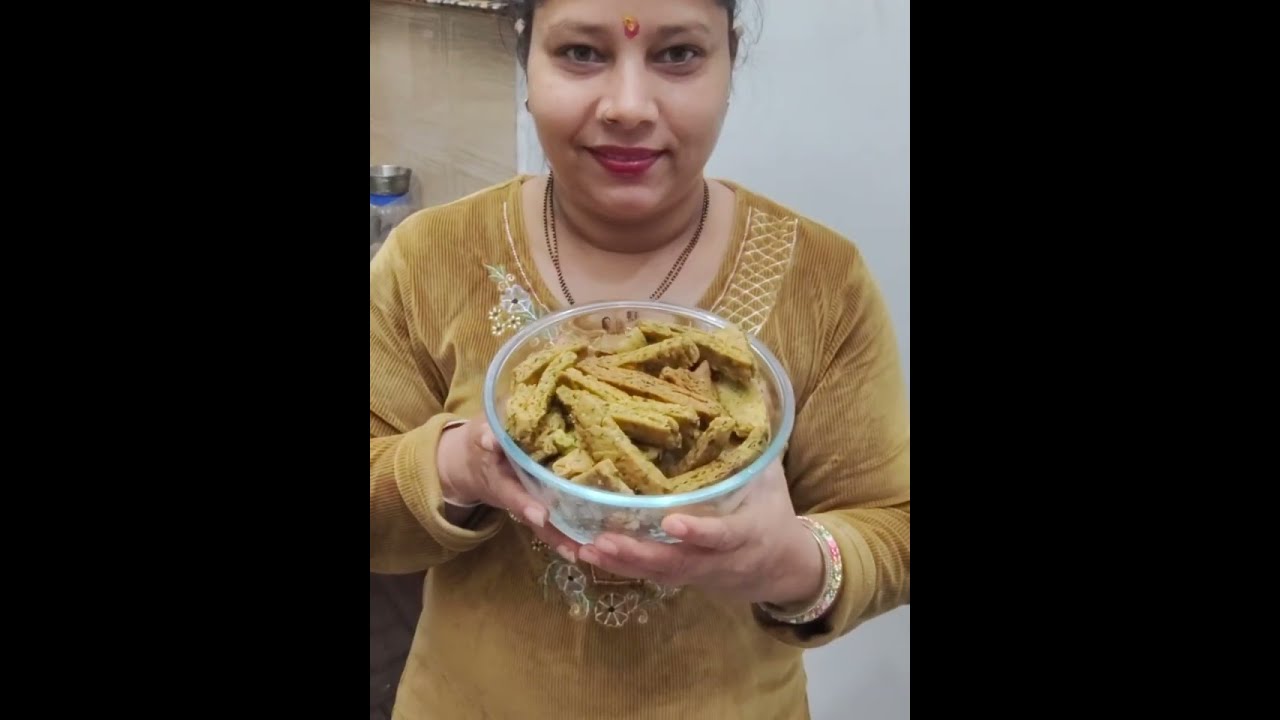 खस्ता करारी कुरकुरी मेथी आटे की स्टिक्स||Best Tea Time Snacks||Methi Aate Ki Namkinpare