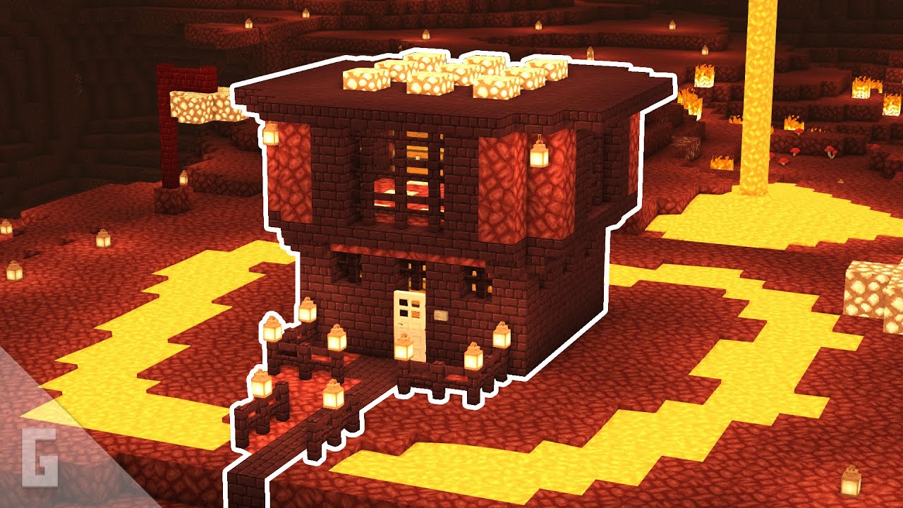 Minecraft Nether House Design