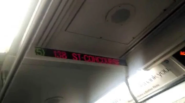 Nereid Avenue-238th Street bound R142 (5) train ride 125th Street-149th Street!