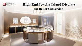 High-End Jewelry Island Showcase System: Spatial Design That Enhances Foot Traffic Conversion