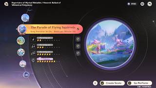 The Parade of Flying Squirrels - Legendary(100%) - Genshin music event