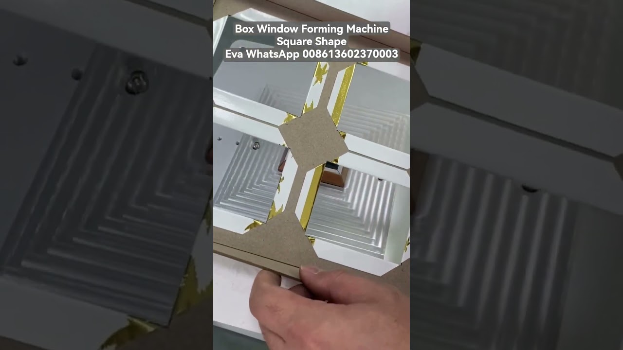 Box window form machine 