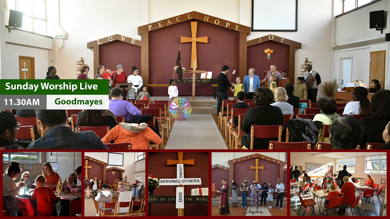 27th July Sunday Service at Goodmayes Methodist Church led by Revd. Jacqueline Jones