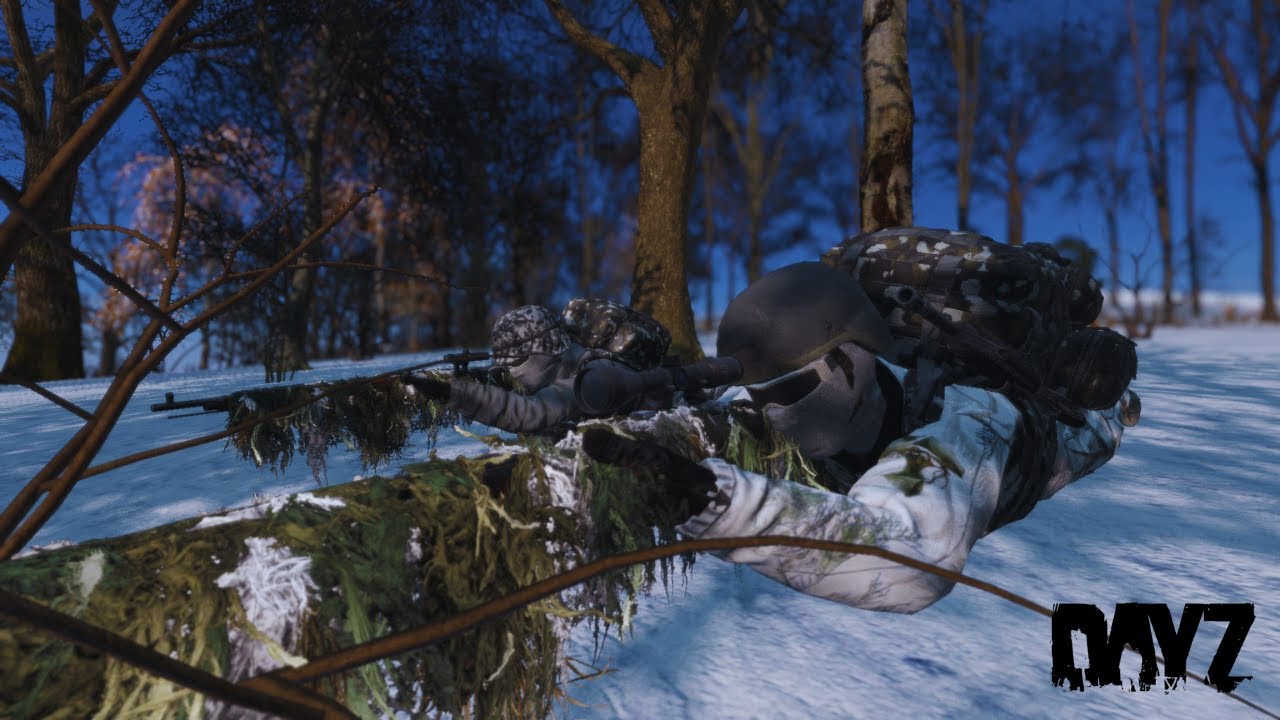 Como eu e o Rick nos tornamos os snipers invisíveis do Winter Chernarus - DayZ