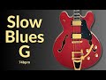 Slow Groove Blues Guitar Backing Track in G Major l Jam Session Essentials