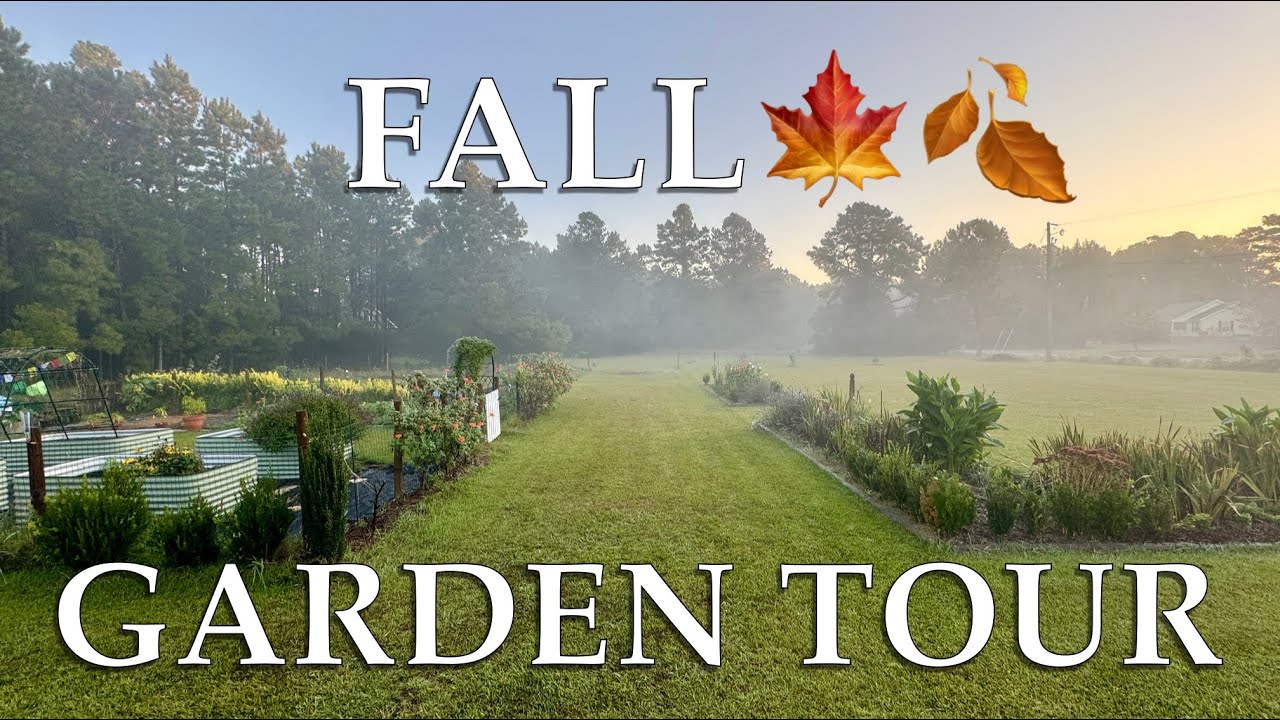 Fall Garden Tour - YouTube