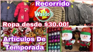 CHAMARRAS/DECORACIÓN NAVIDEÑA/TODO EN UNA TIENDA/RECORRIDO/PROMOCIÓN BUEN FIN/WALDO´S