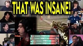 Valorant Streamers React To GE Autumn UNREAL 4k Against NS In VCT