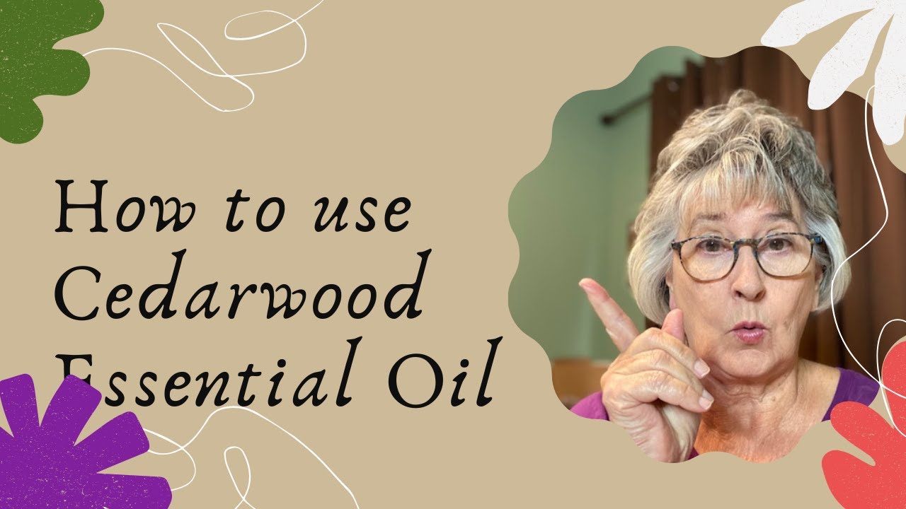 How to use Cedarwood essential oil - YouTube