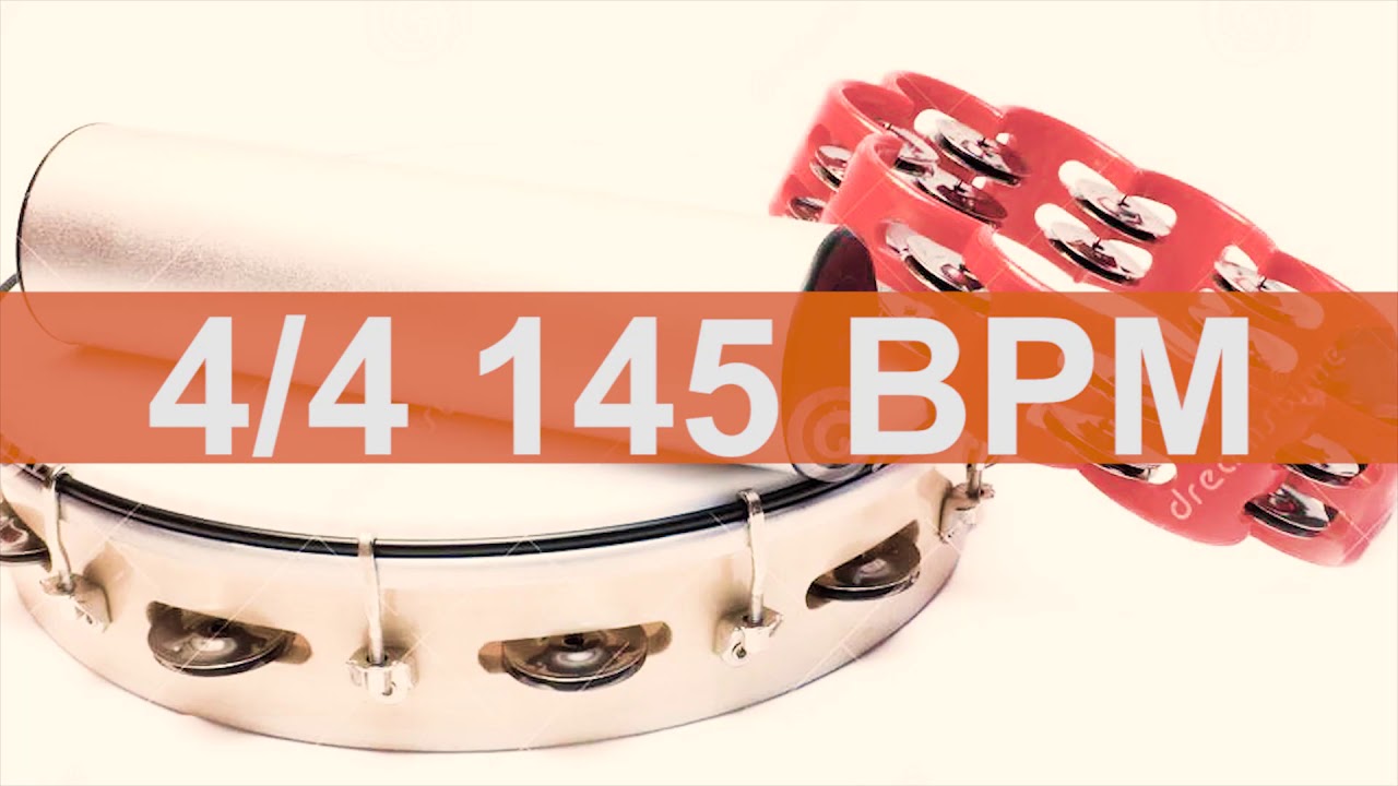 🔴 145 BPM Tambourine Metronome YouTube