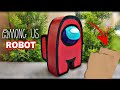 I made Working Among us Robot from cardboard