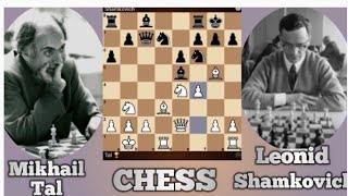 Mikhail Tal One Of The Best Game Against Shamkovich | USSR Champion , 1972 ||