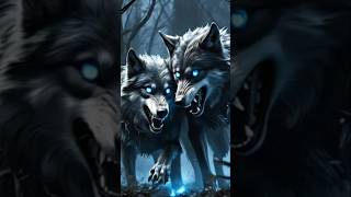 Horror Version Monster Wale Cartoon Version Wolf Cartoon