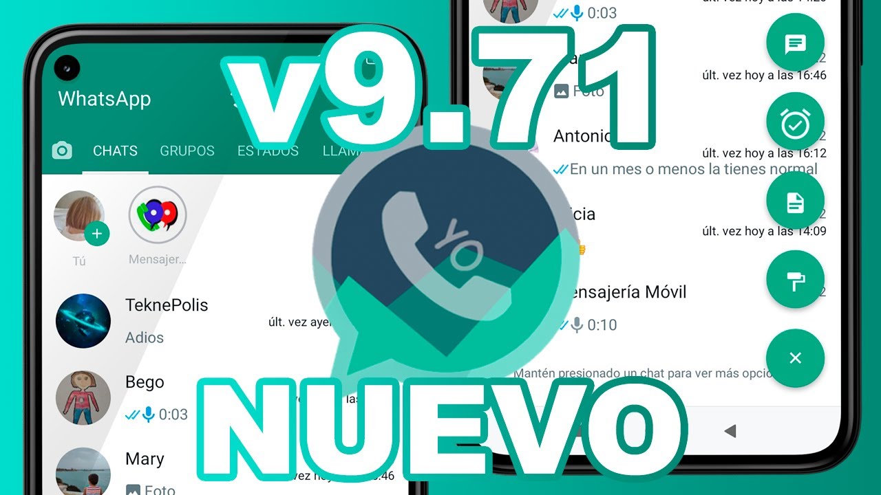 YoWhatsApp Última Versión 2023 (Actualizado v9.71)