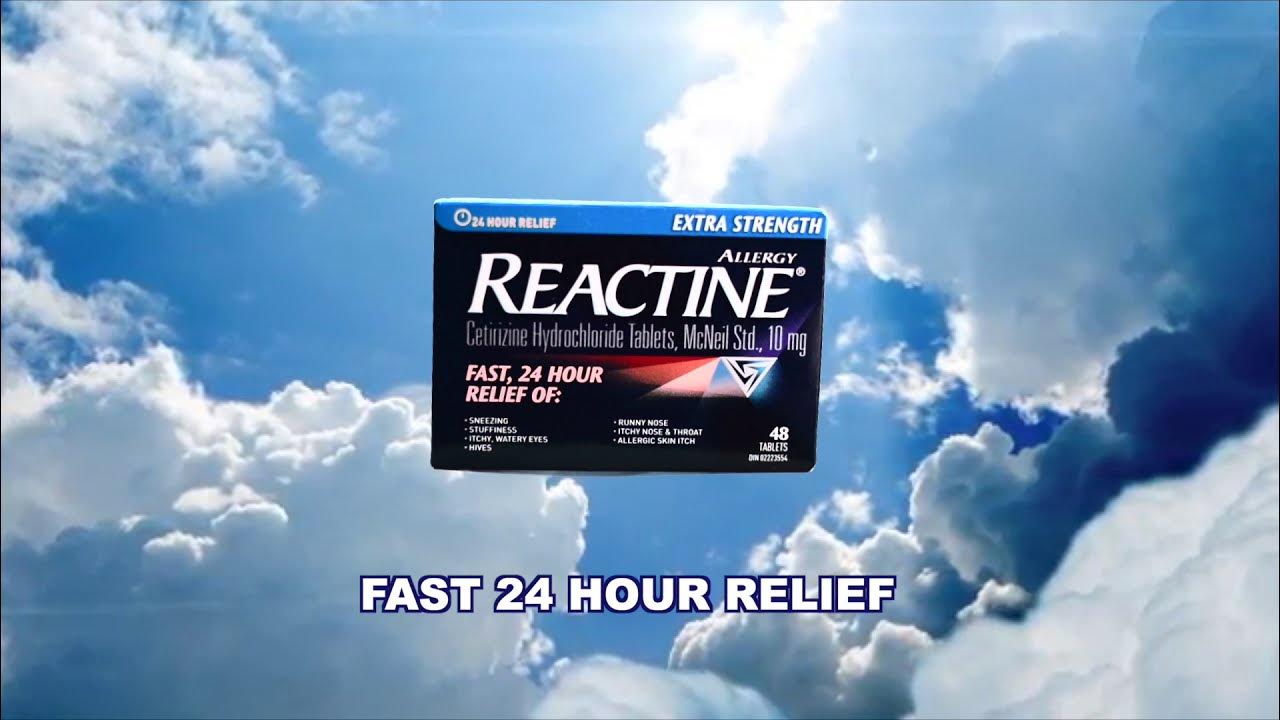 Reactine Allergy Medicine Commercial YouTube