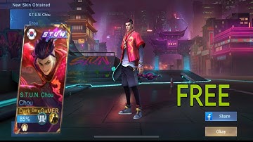 CHOU STUN SKIN + NEW FRESTYLE GAMEPLAY!! mlbb / nep choou