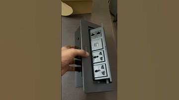 THT-521CDL TECHUT POP UP BOx CABLE CUBBY WITH 2 UNIVERSAL POWER SOCKET +2 USB CHARGER (A+C)+2 LAN