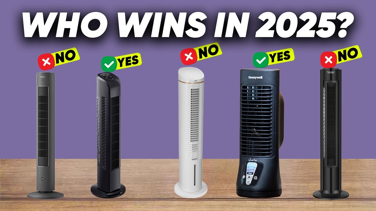Top 5 Best Tower Fans 2025 | Energy Efficient & Space Saving