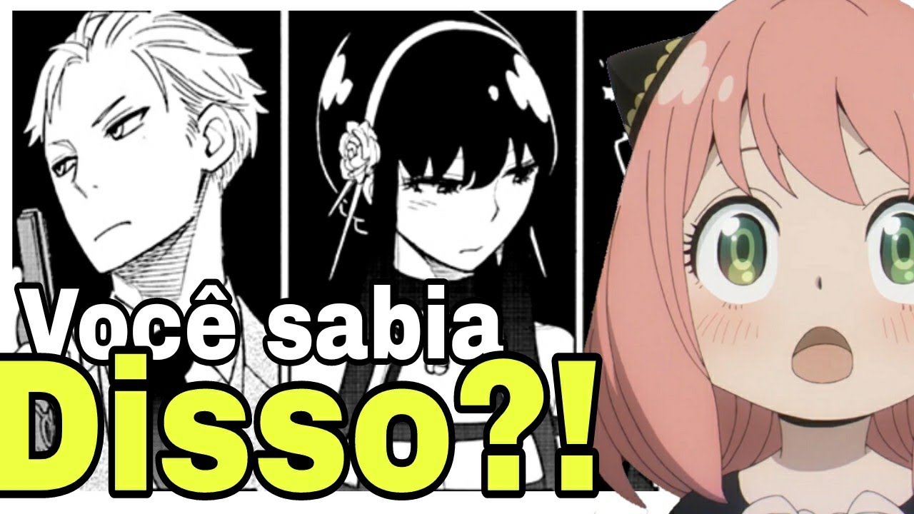 SPY x FAMILY  Você Sabia Anime