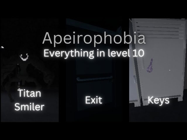 ROBLOX - Apeirophobia [How to Beat] - [Level 0 to 10