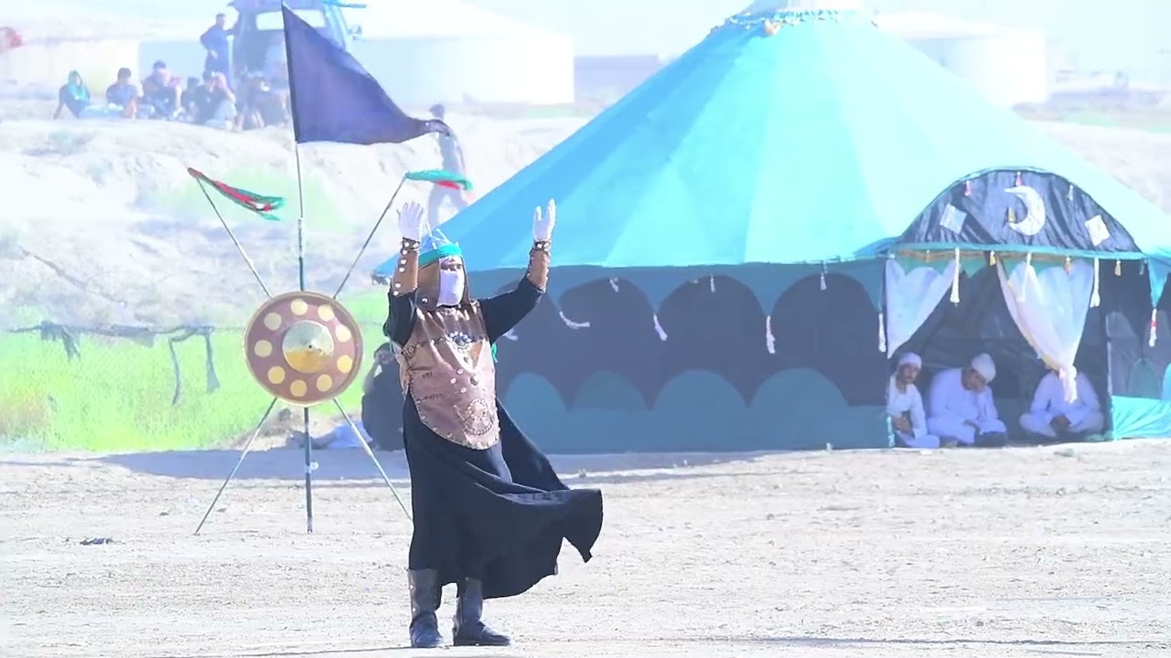 واقعة الطف صبيحة يوم العاشر (الجزء الرابع) موكب تشابية الطف المركزي بغداد الحسينية المعامل سنة2025