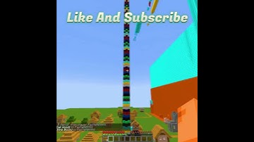 Minecraft Mlg Slime Block And Ladder Shorts Video |FasTeR Gaming Plays| #mineraft #shorts #video