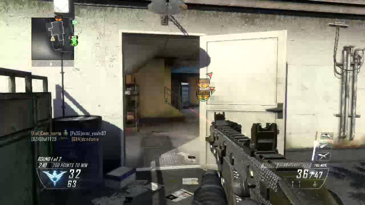 black ops 2 - diamond vector k10 - beast hip fire score streak