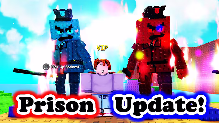 Locking these brainrots up! Prison Event Roblox Plants Vs Brainrots!