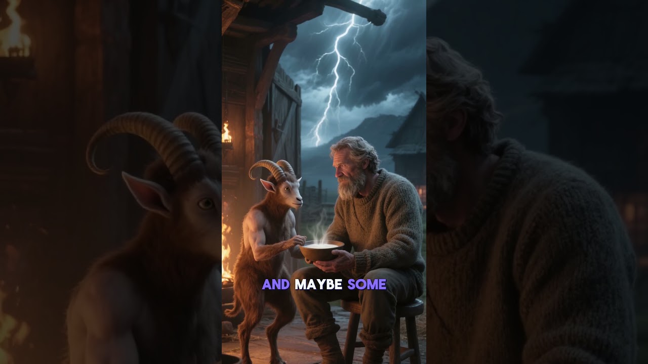 Urisk: The Lonely Goat-Legged Helper | Mythical Shorts