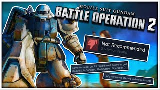 MOBILE SUIT GUNDAM BATTLE OPERATION 2 Is Out On PC And It Sucks