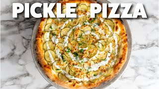 Pickle Pizza Recipe in the Gozney RoccBox