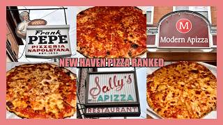 TASTING and RANKING New Haven-Style Pizza ("Apizza") [New Haven, CT]