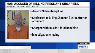 Kentucky man accused of killing pregnant girlfriend
