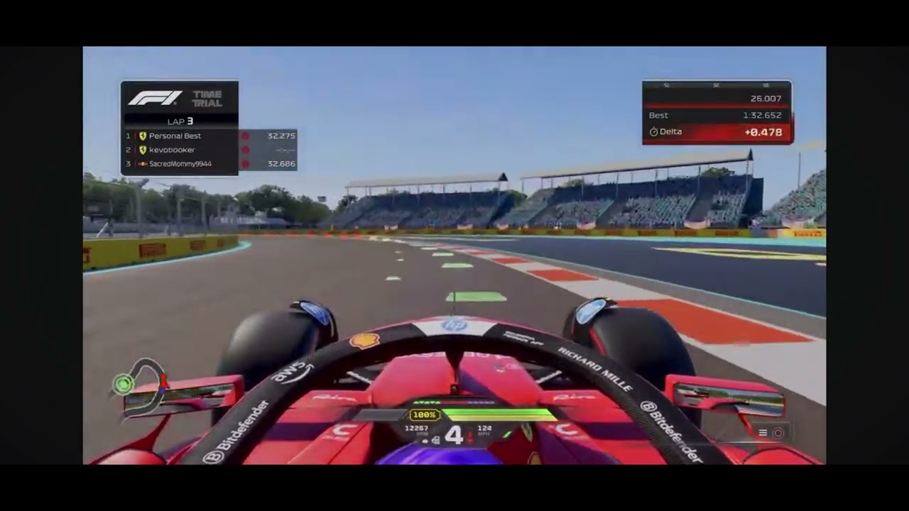 Miami Grand Prix F1 2024 Gameplay Kevo Booker's Hot Lap, Axel Hill's Expert Commentary PS Racing