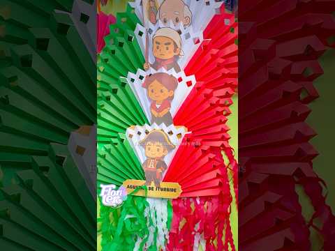 Rosetones de personajes de la independencia de México 🇲🇽 #floritere #fiestaspatrias #diy