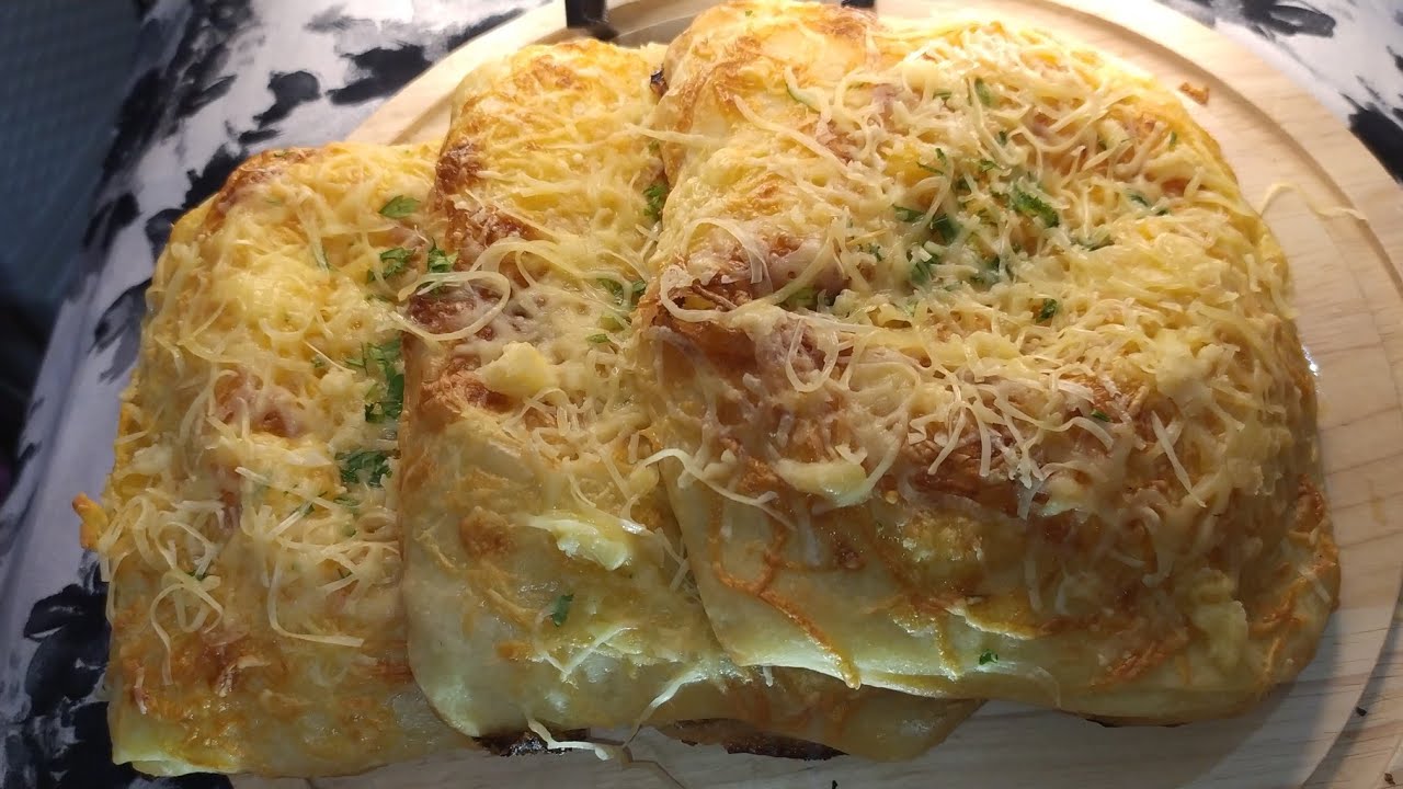 بدون تعب🤩💪ألذ وأسهل (#مسمن)معمر في الفرن معمرين بالبورو+الزيتون+الفرماج مداقعدهم خطيير  ومورق