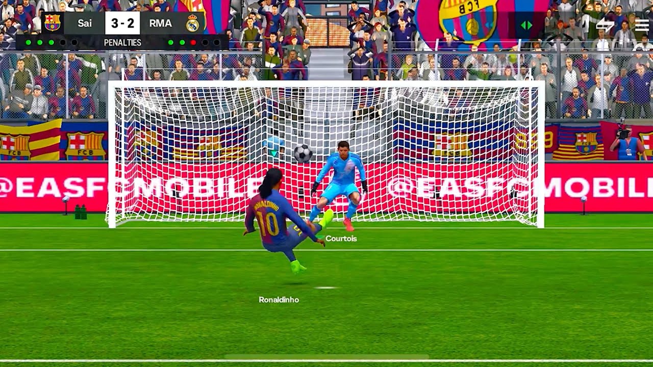 Penalty Shootout • #152 | Fc Barcelona Vs Real Madrid | Fc Mobile - YouTube