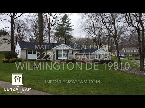 2221 Regal Dr, Wilmington, DE home video tour