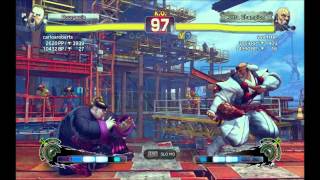 Cooliex Presents Ssf4Ae 2K12 Rufus Carlosroberts Vs Gouken Vvolfster