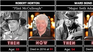 Celebrity Wagon Train (1957) Then and Now 2025 ★ See How the Cast Changed! Net Worth
