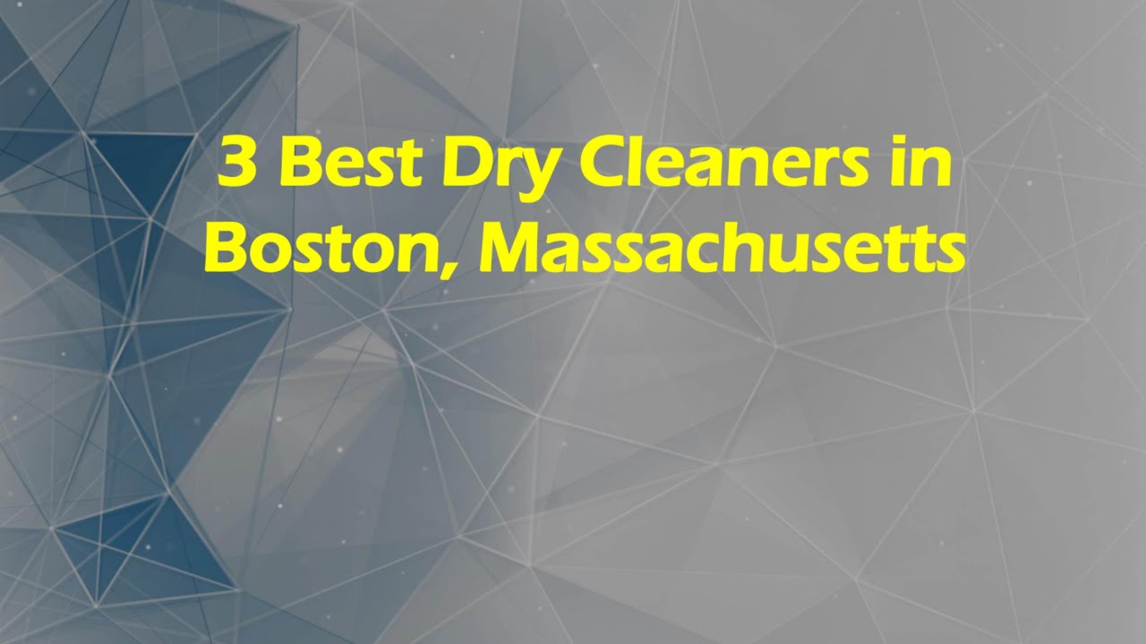 3 Best Dry Cleaners in Boston, Massachusetts | Dry Cleaning Services