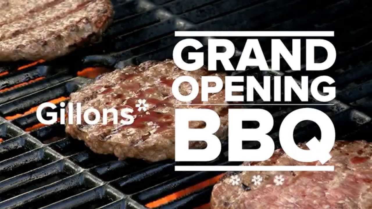 Gillons - Grand Opening BBQ