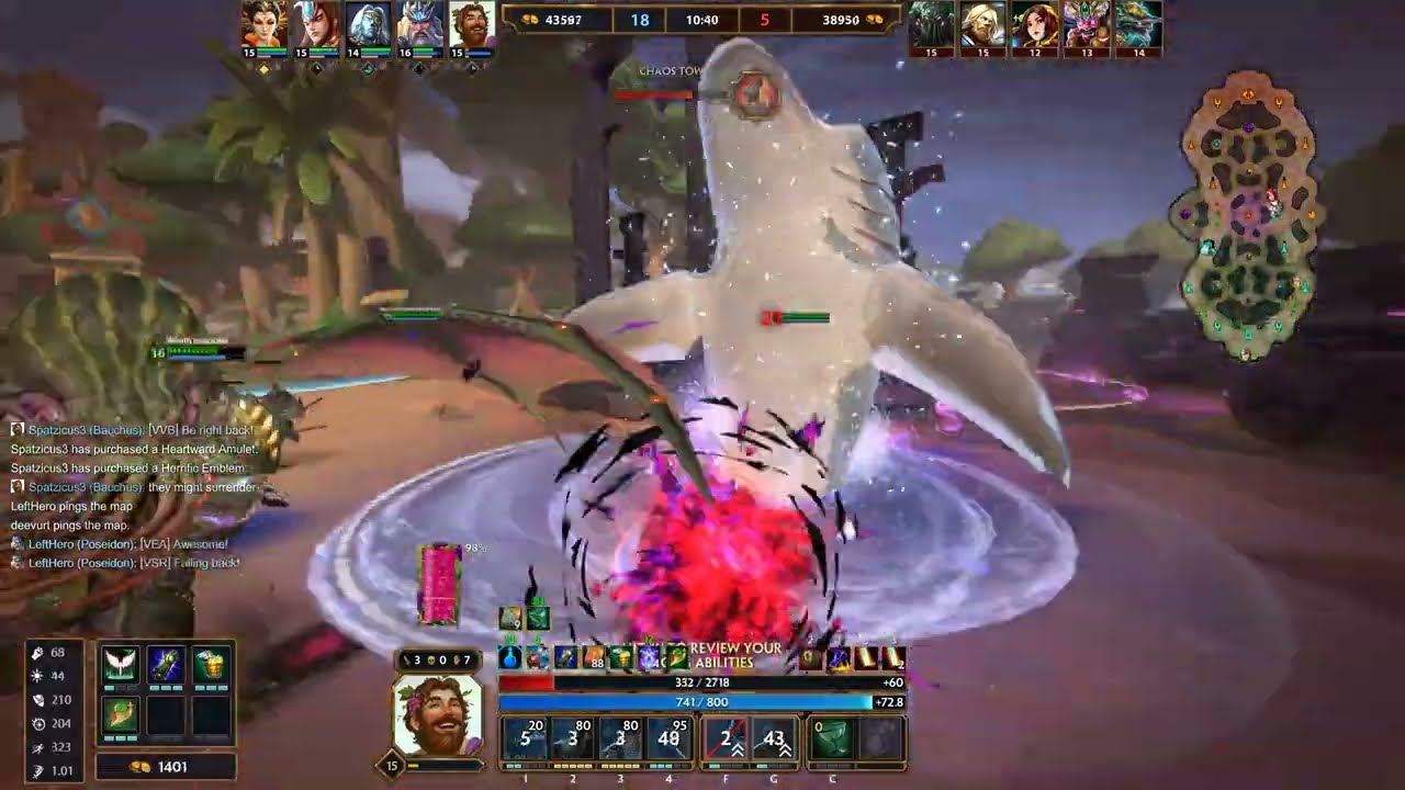 Avatar's Uncle Iroh Destroying Everyone! Bacchus Smite Gameplay